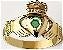 Click Here for Emerald Claddagh Rings