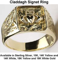 Claddagh Signet Ring