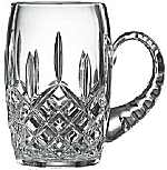 Family Crest Beer Glass, Coat of Arms Tankard - by Galway Crystal