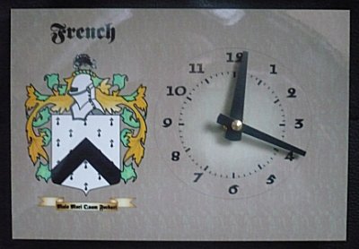Family Crest Clock