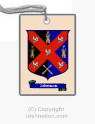 Family Crest Color Dog Tag