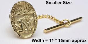 Small Family Crest Tie-Tacks