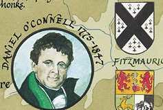 A close-up of part of the Map