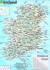 Map of Ireland