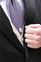 Click here to view a close up of a Family Crest Tie-Tack