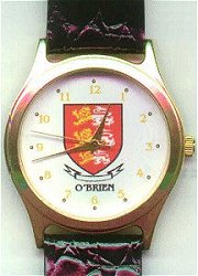 Watch with the O'Brien Family Crest