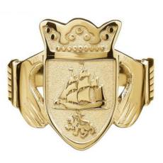 Green Family Crest - Men and women rings - Crest Jewelry – Heraldic Jewelry