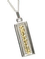 Ogham pendant: 'Love Forever'