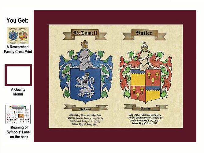 how to find out what your family crest is